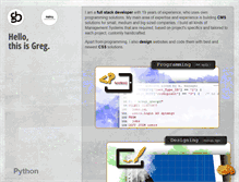 Tablet Screenshot of gregbialowas.com